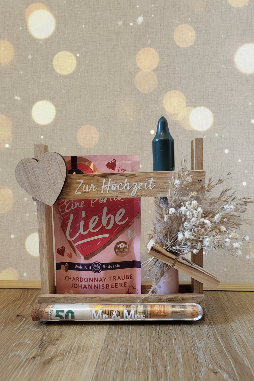 Geschenkset „Zur Hochzeit“